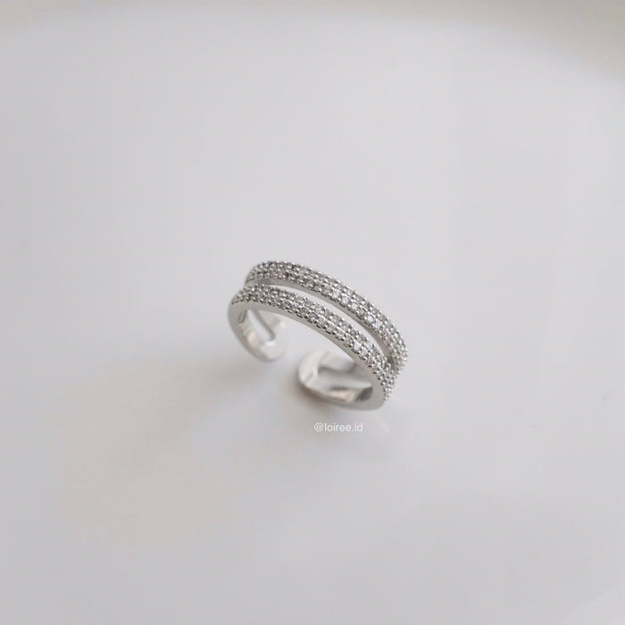 LOIREE - VIOR Double Layer Adjustable Ring