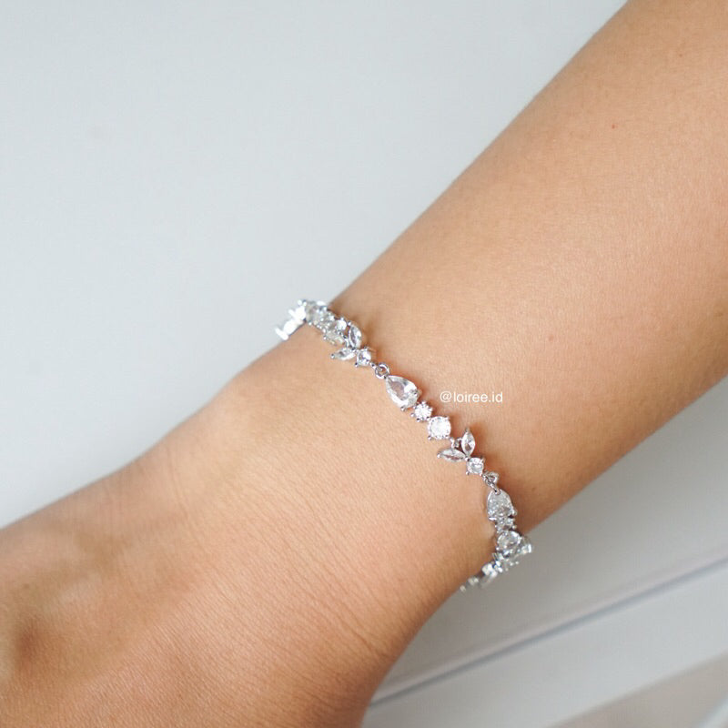 HARLOW Bracelet - Zirconia Paved Bracelet