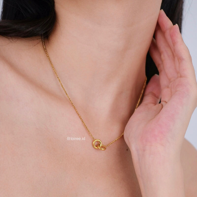 KNOT | Everyday - Gold Plated Infinity Chain Necklace