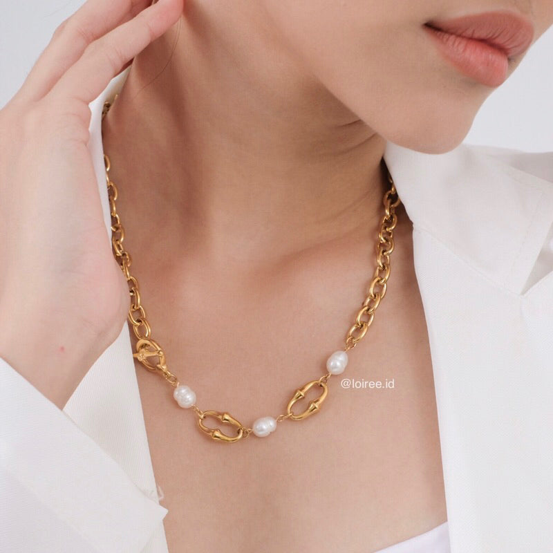TAYLA Necklace | Everyday - Gold Plated Chain Necklace