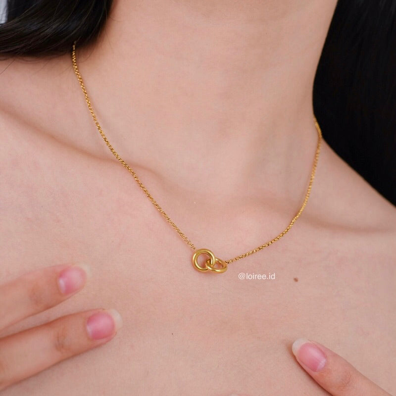 KNOT | Everyday - Gold Plated Infinity Chain Necklace