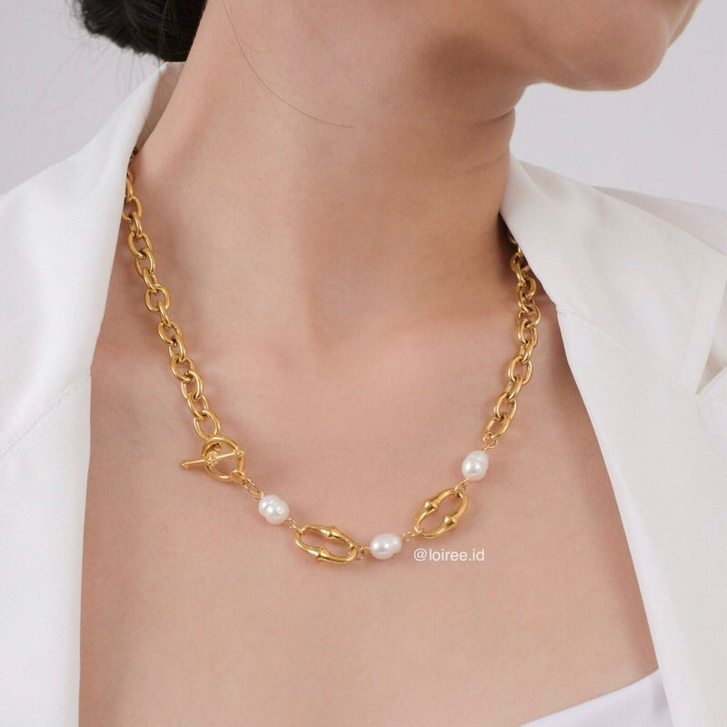 TAYLA Necklace | Everyday - Gold Plated Chain Necklace