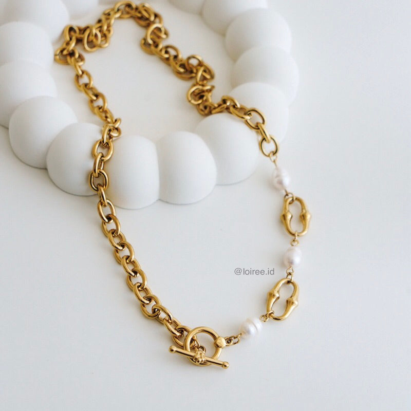 TAYLA Necklace | Everyday - Gold Plated Chain Necklace