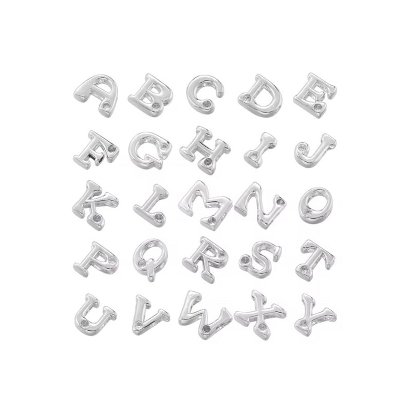 Personalized Fat Letter Necklace - Gold Plated