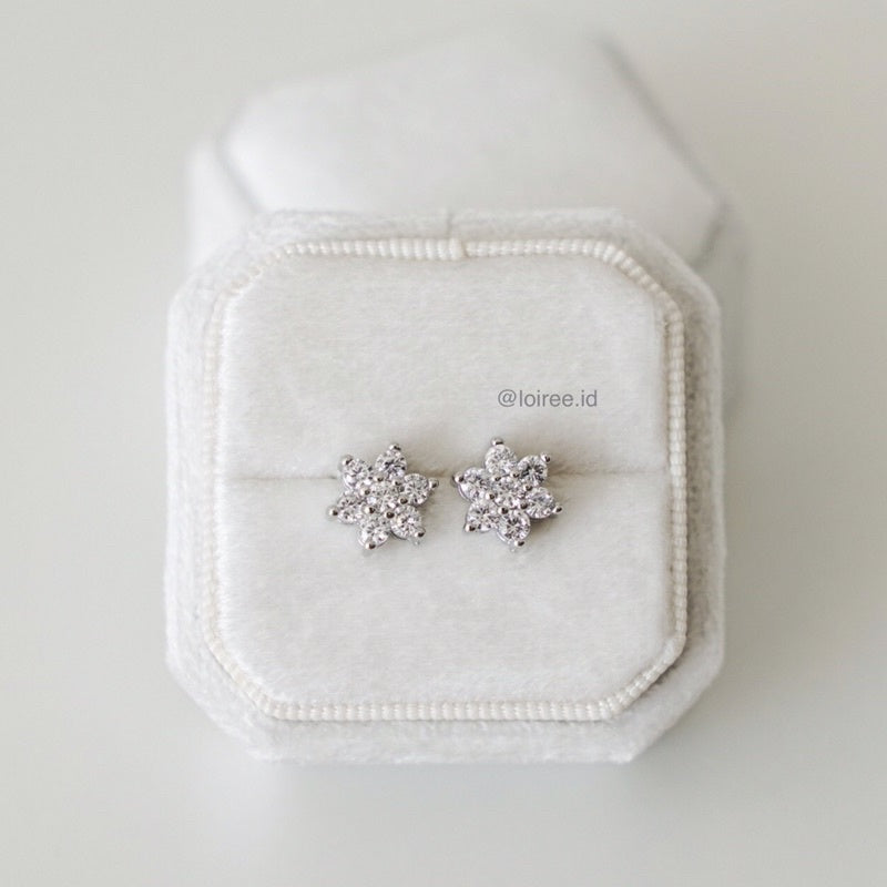 ELEANOR | Luxe Collection - Zirconia Daily Stud Earrings - Anting Tusuk Wanita
