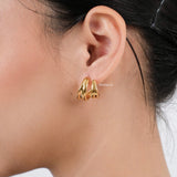 VANCE Huggie Earrings - Gold Plated