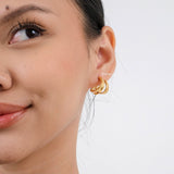 VANCE Huggie Earrings - Gold Plated