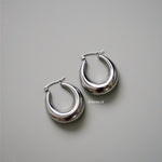 MARU | Everyday - Gold Plated Chunky Hoop Earrings - Anting Wanita