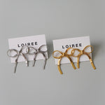 BRYNN | Everyday - Ribbon Bow Earrings