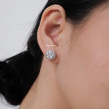 CIARA Zirconia Flower Daily Stud Earrings