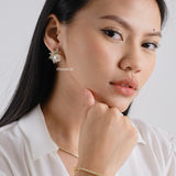 LERA Zirconia Stud Earrings - Wedding
