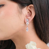 GIANNA Zirconia Dangle Earrings - Wedding