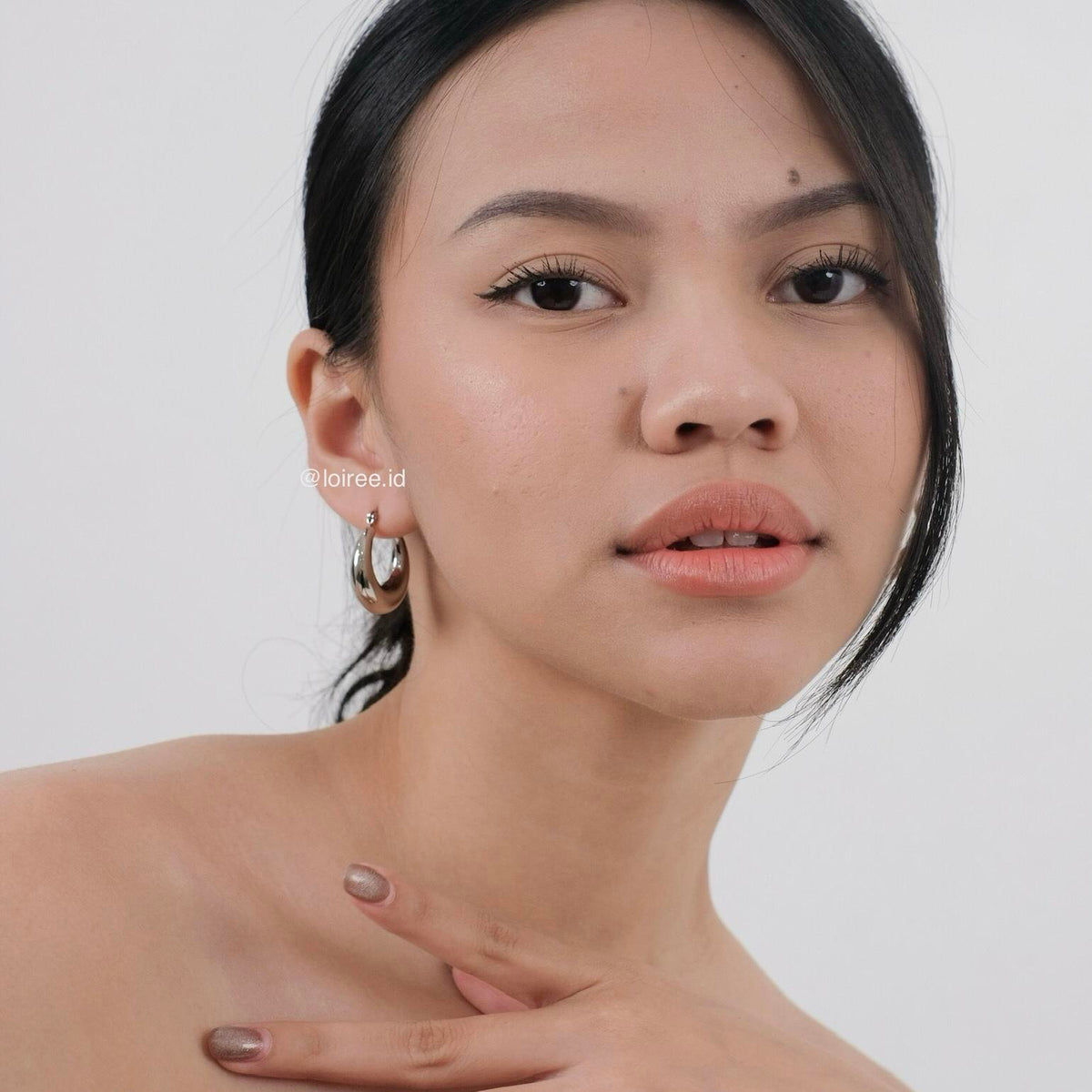 MARU Chunky Hoop Earrings - Gold Plated