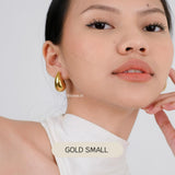 CLEO Chunky Droplet Earrings - Gold Plated