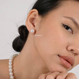 AVA Classic Pearl Stud Earrings