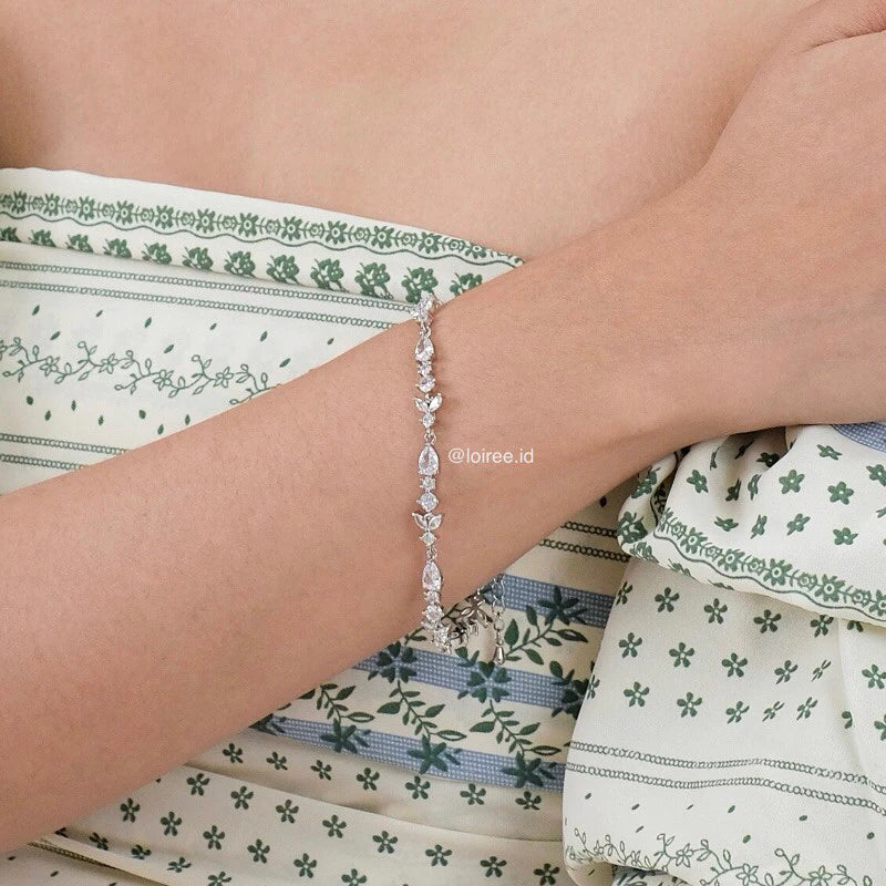 HARLOW Bracelet - Zirconia Paved Bracelet