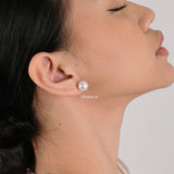 AVA Classic Pearl Stud Earrings
