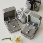 Wedding Necklace & Earrings Set - Zirconia Jewelry Set / Set Kalung Anting / Set Perhiasan Wanita