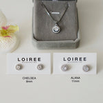 Wedding Necklace & Earrings Set - Zirconia Jewelry Set / Set Kalung Anting / Set Perhiasan Wanita