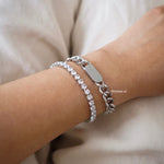 EVRIE | Everyday Collection - Gold Plated Cuban Chain Bracelet - Gelang Wanita