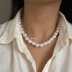 FANY | Everyday Collection - Classic Pearl Daily Bridal Necklace - Kalung Mutiara Wanita