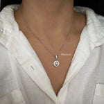 LONA | Wedding Collection - Zirconia Pearl Daily Chain Necklace - Kalung Wanita