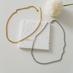 RHONEY | Everyday Collection - Gold Plated Petite Thin Cuban Chain Necklace - Kalung Wanita