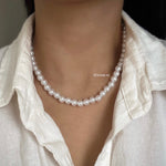 FANY | Everyday Collection - Classic Pearl Daily Bridal Necklace - Kalung Mutiara Wanita