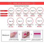CELIN Ring - Square Cut Halo Zirconia Ring - Cincin Wanita