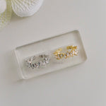 MASON Ring | Everyday - Zirconia Zigzag Paved Adjustable Band Ring - Cincin Wanita