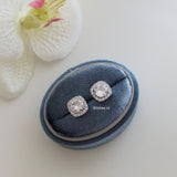 HANA Zirconia Stud Bridal Earrings