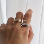 KAI Ring | Everyday - Zirconia Paved Adjustable Ring - Cincin Wanita