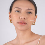 BYEOL | Everyday - Gold Plated Classic Hoop Earrings - Anting Wanita