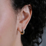SKYE | Everyday - Gold Plated Zirconia Huggies Hoop Earrings