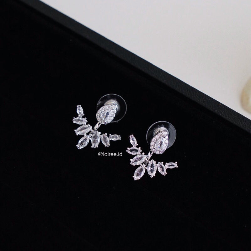 DAWN Zirconia Bridal Earrings - Wedding