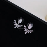 DAWN Zirconia Bridal Earrings - Wedding