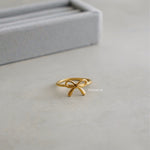 FELICIA Coquette Bow Ring - Gold Plated