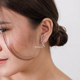 GWEN | Wedding Collection - Zirconia Bow Stud Earrings