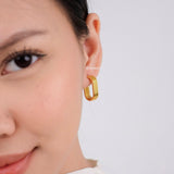 BENNET Stud Earrings - Gold Plated