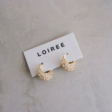 GEMMA Hoop Earrings - Gold Plated