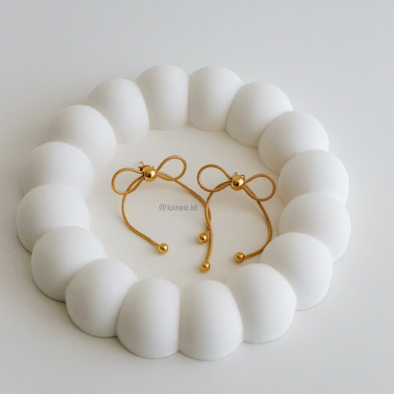 BOWIE | Everyday - Ribbon Bow Earrings