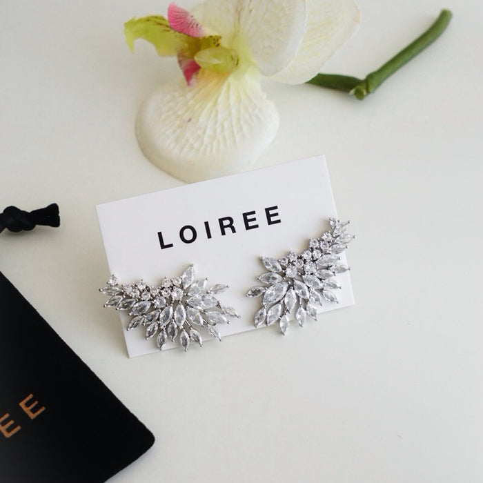 WINTER Zirconia Earrings - Wedding