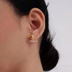 ZAYN Ball Stud Earrings - Gold Plated