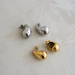 FOSTER Chunky Teardrop Earrings - Gold Plated