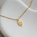 CELESTIAL Pendant Chain Necklace - Gold Plated