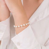 PERLA Bracelet | Everyday - Gold Plated Freshwater Pearls Adjustable
