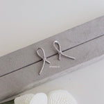 GWEN | Wedding Collection - Zirconia Bow Stud Earrings