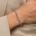 SOLANA Bangle - Zirconia Paved Bangle Bracelet