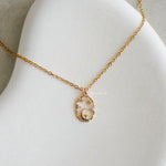 NIGHT SKY Pendant Chain Necklace - Gold Plated