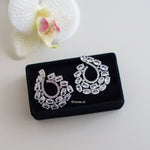 BREA | Wedding Collection - Zirconia Statement Bridal Earrings